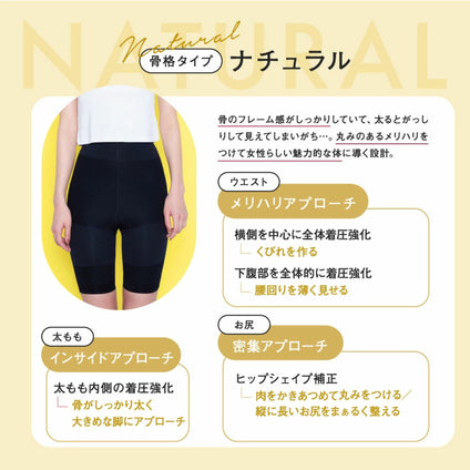 BELMISE　スリムガードル ナチュラル