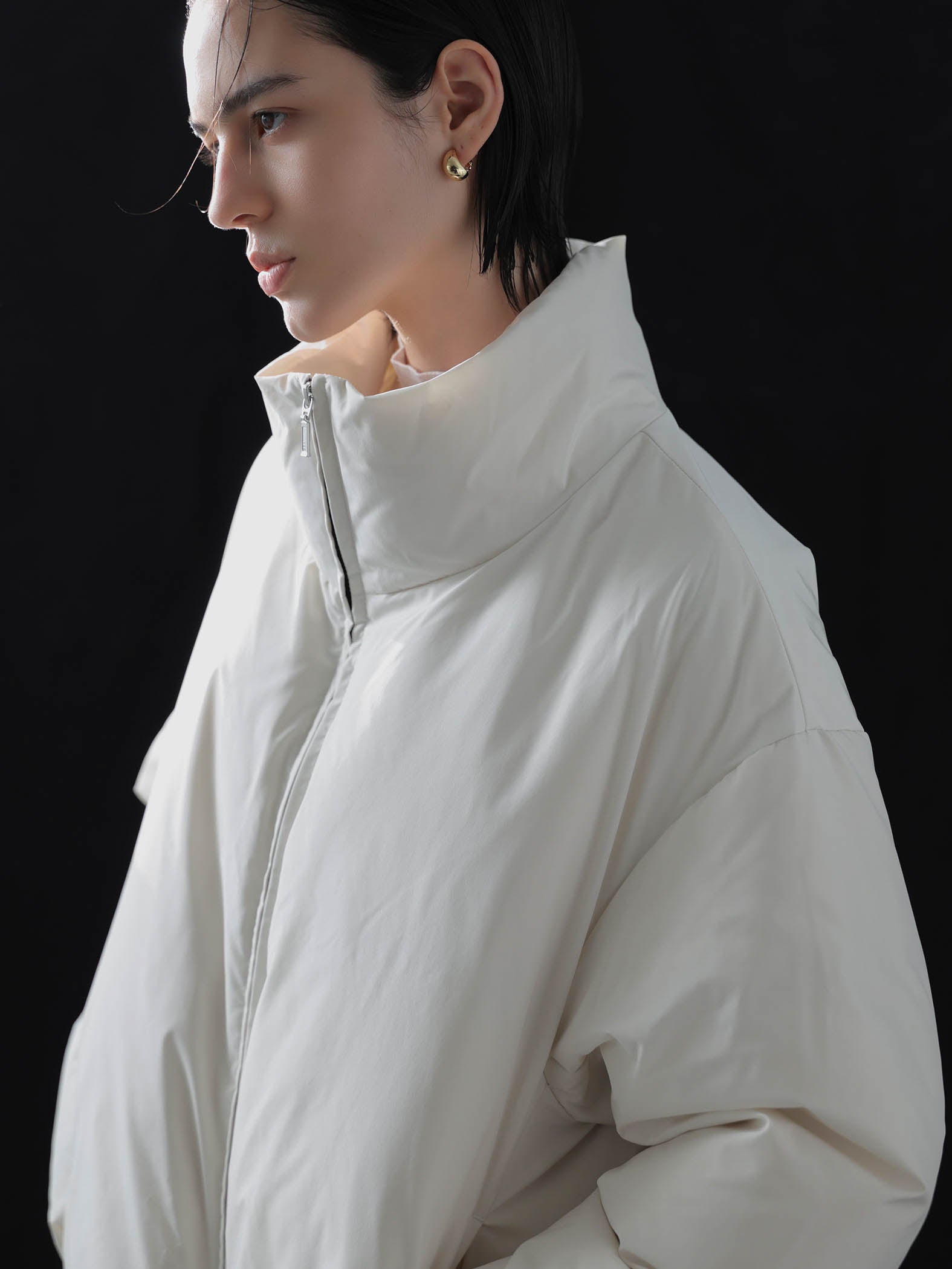 スタンドカラーダウンブルゾン≪WEB限定11号サイズ≫