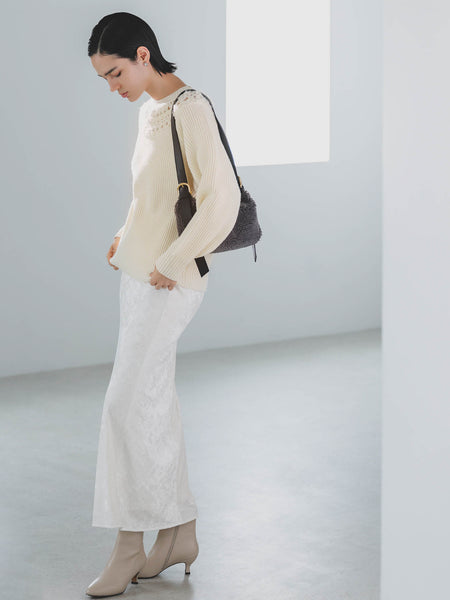 スノーベロアクラッシュスカート