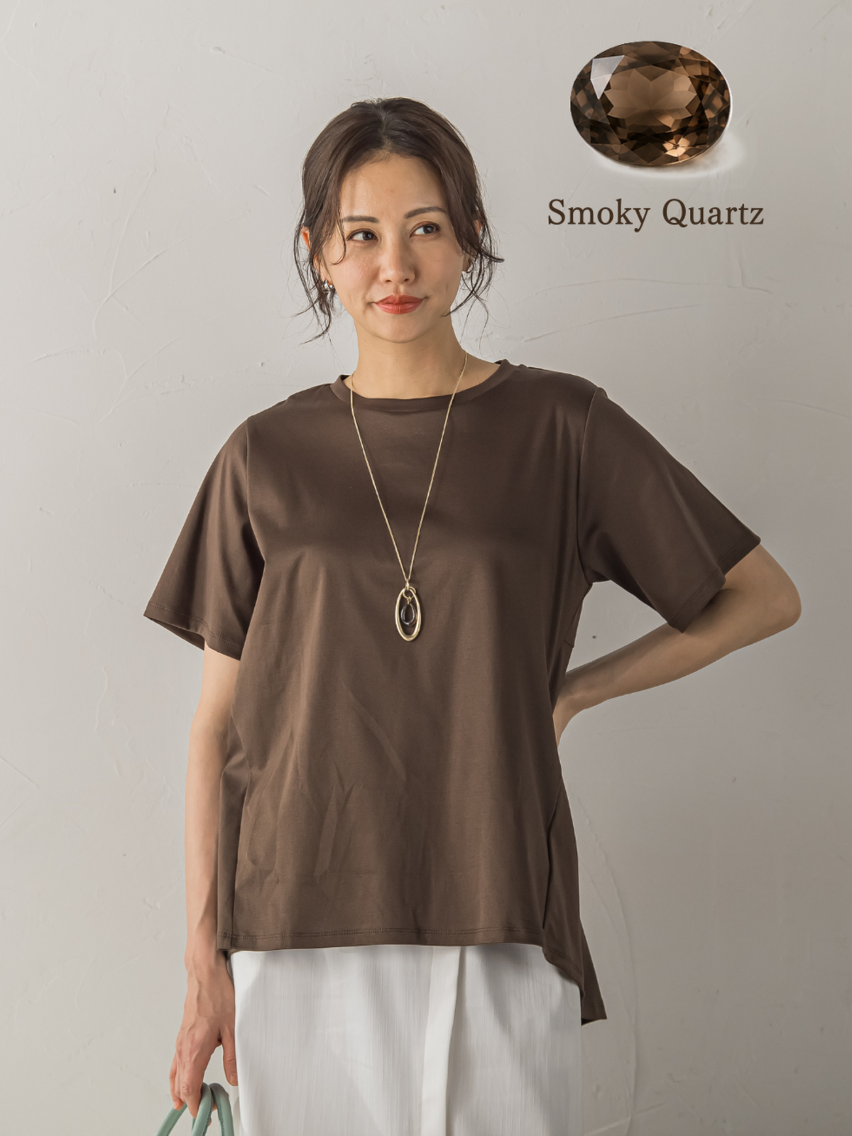 【WEB限定】≪気分で選べる12色展開！≫ジュエリーカラーカットソー