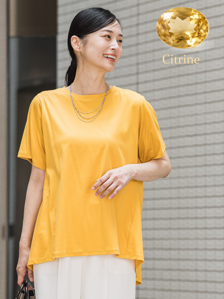 【WEB限定】≪気分で選べる12色展開！≫ジュエリーカラーカットソー