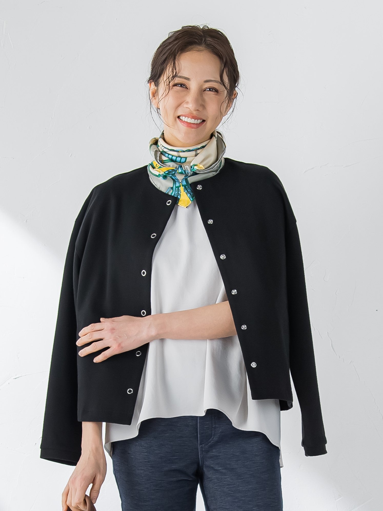 【WEB限定】美フォルムデイリーカーディガン