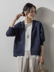 【WEB限定】≪真夏も活躍！≫サラっと快適 多機能ジップパーカー