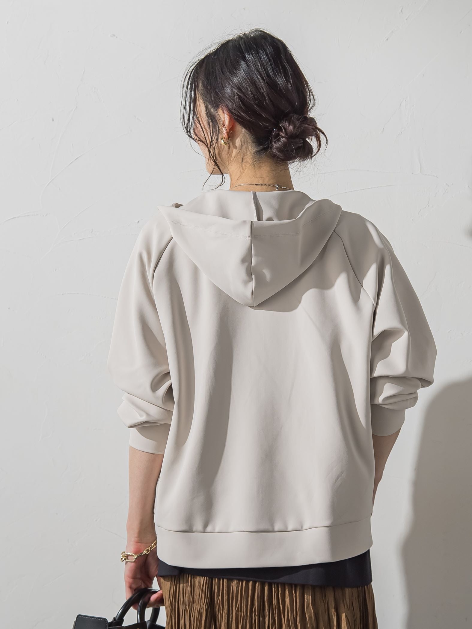 【WEB限定】≪真夏も活躍！≫サラっと快適 多機能ジップパーカー