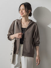 【WEB限定】≪真夏も活躍！≫サラっと快適 多機能ジップパーカー