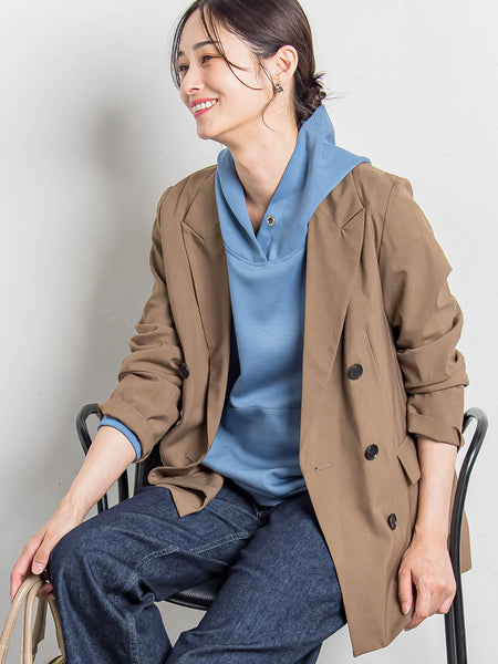 【WEB限定】ふんわリッチパーカー≪手洗い可能≫