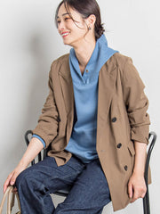 【WEB限定】ふんわリッチパーカー≪手洗い可能≫