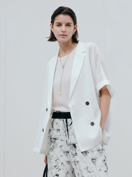 【カタログ掲載】ハーフスリーブメッシュジャケット