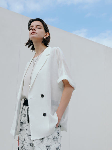 【カタログ掲載】ハーフスリーブメッシュジャケット