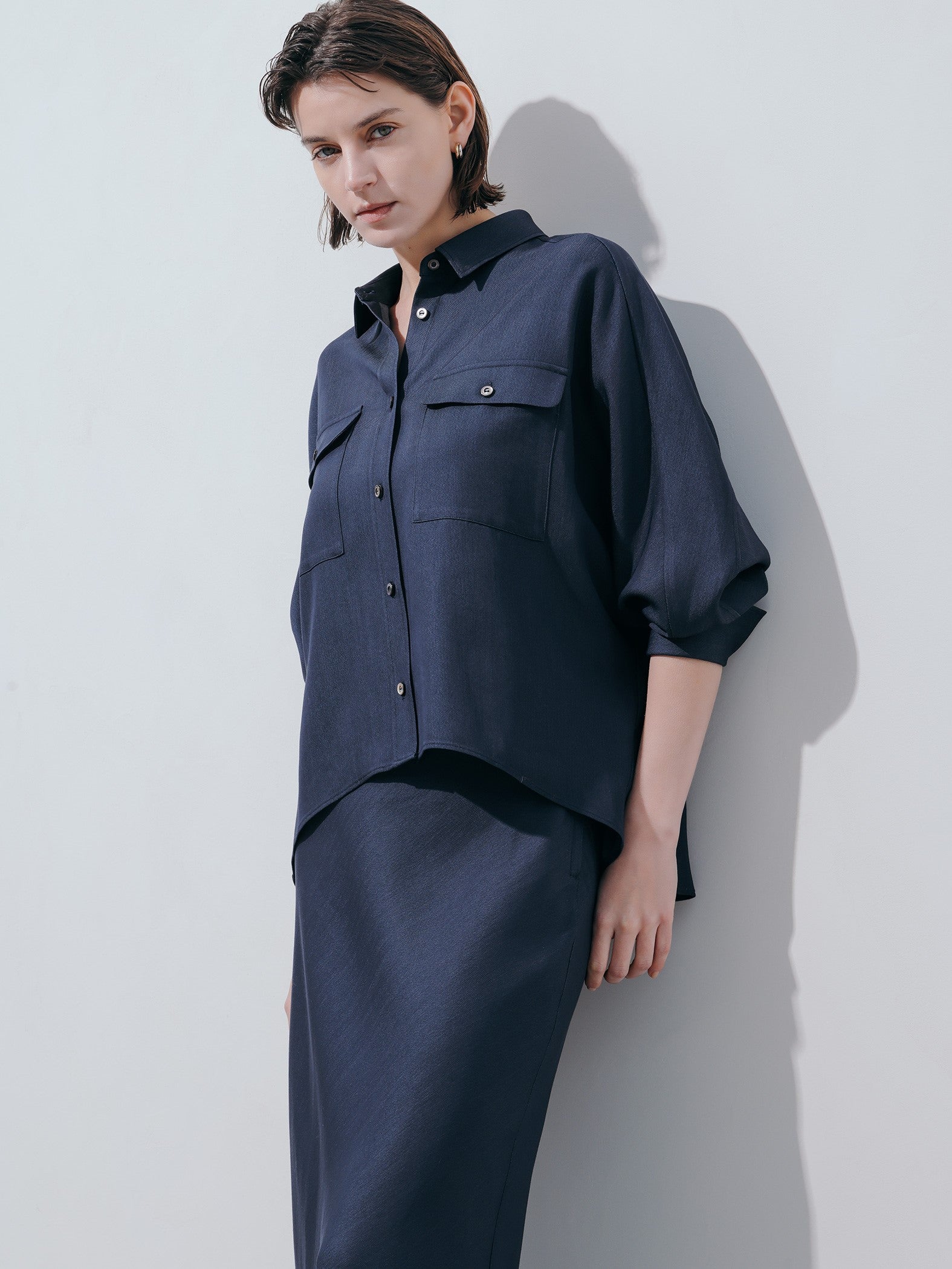 【カタログ掲載】Beauty Denimブラウス