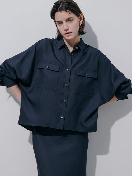 【カタログ掲載】Beauty Denimブラウス