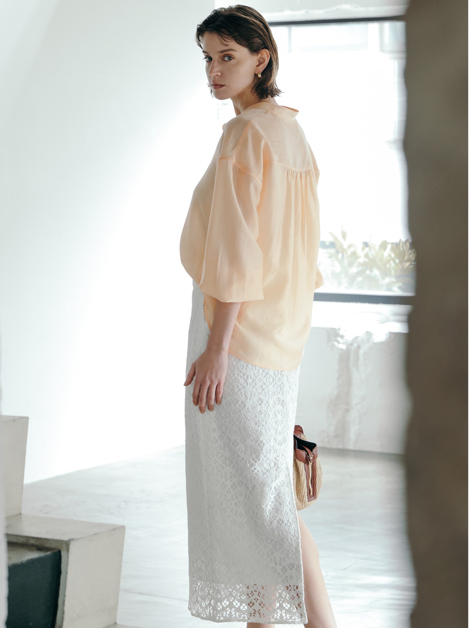 【カタログ掲載】クラシッククロッシェレーススカート