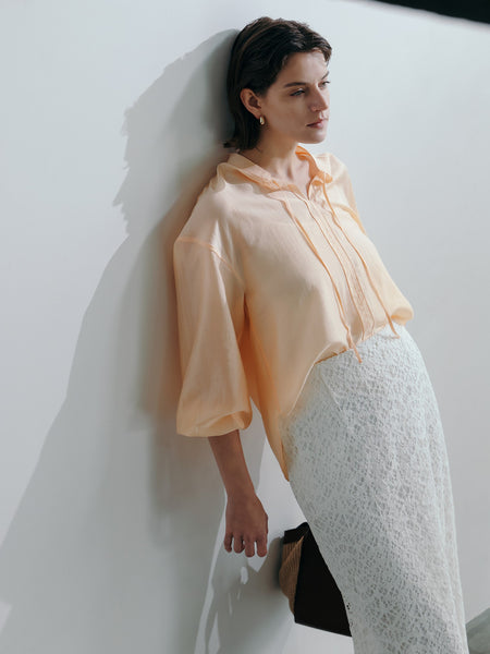 【カタログ掲載】クラシッククロッシェレーススカート