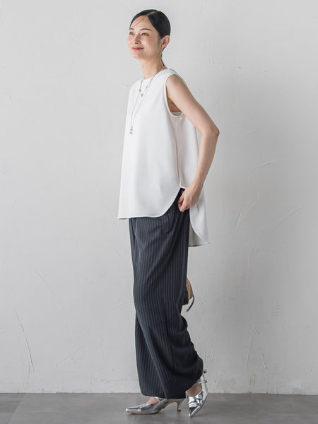 【WEB限定】≪春即完売/一枚でも、レイヤードでも≫季節をつなぐレイヤードタンク