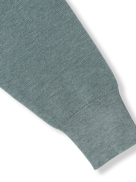 Vネックラメガーターニットプルオーバー≪手洗い可能≫