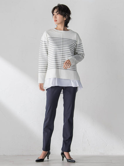 【WEB限定/大きいサイズ】”愛され定番”美脚レギパン