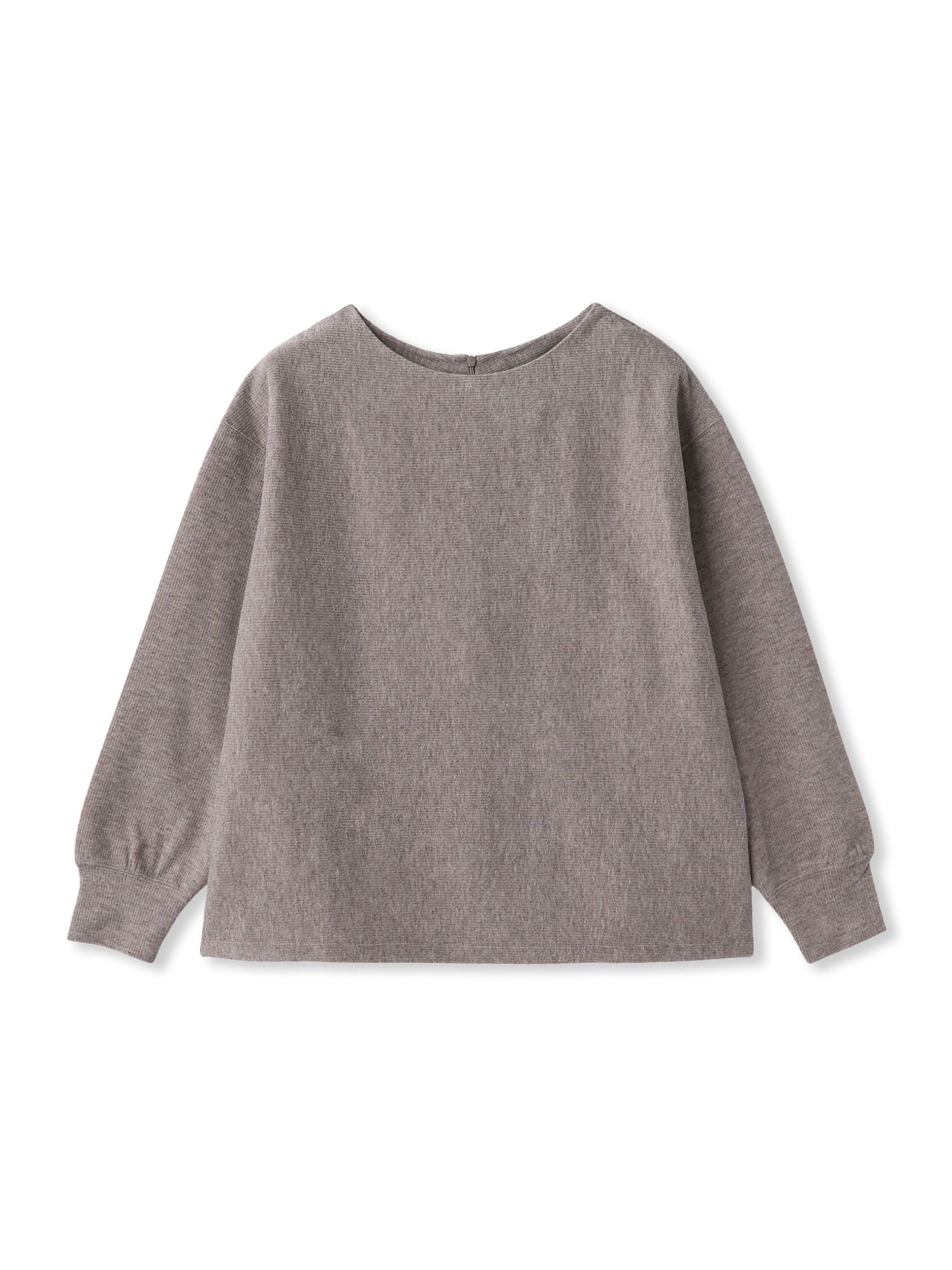 ニットコーデュロイカットソー≪手洗い可能≫