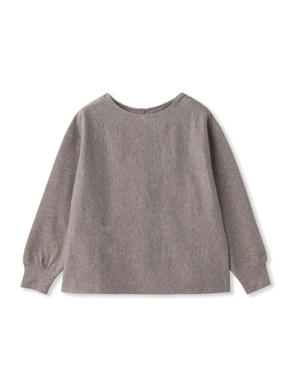 ニットコーデュロイカットソー≪手洗い可能≫