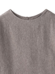 ニットコーデュロイカットソー≪手洗い可能≫