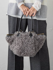 【VIOLAd'ORO】ふんわりもこもこバッグ