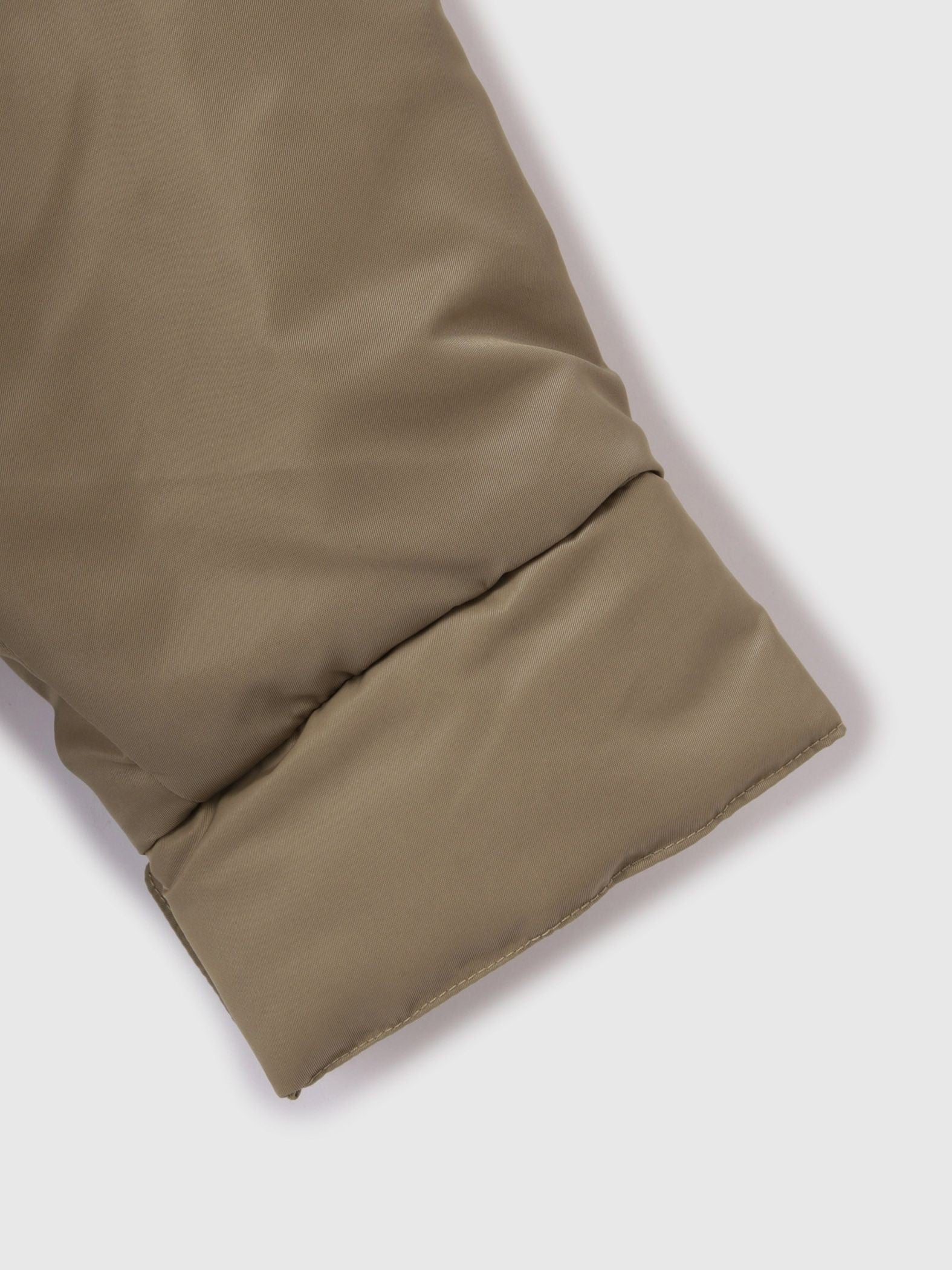 ナイロン中綿フードMA-1ジャケット≪手洗い可能≫