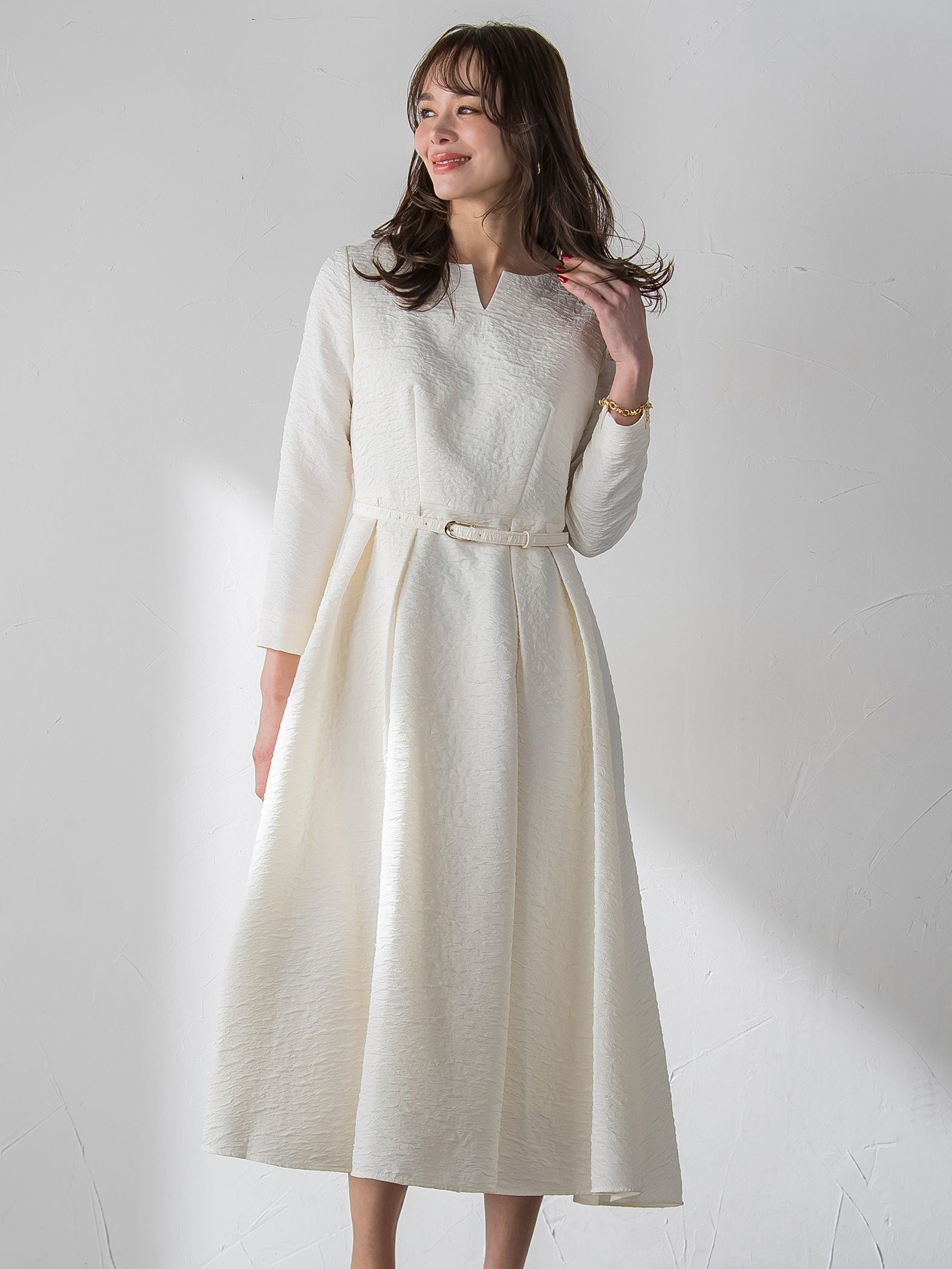 ジャガードワンピース