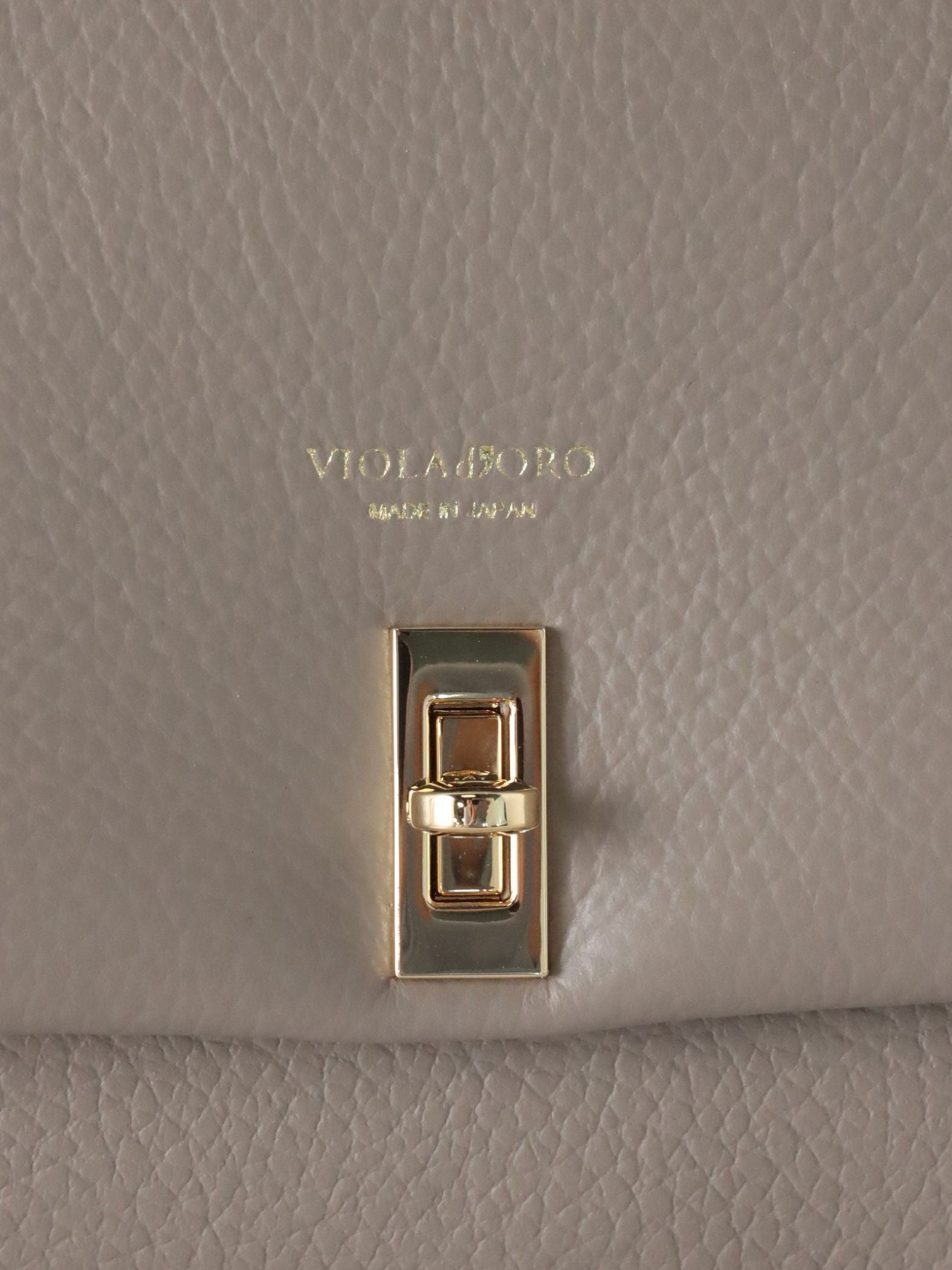 【VIOLAd'ORO】フェイスレザー2wayショルダーバッグ