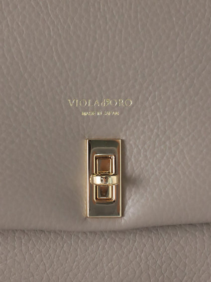 【VIOLAd'ORO】フェイスレザー2wayショルダーバッグ