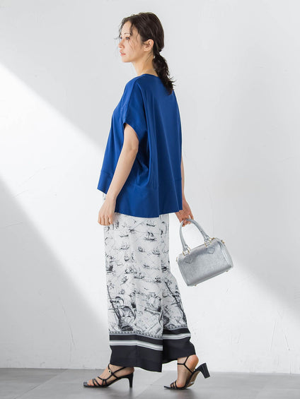 【カタログ掲載】スカーフプリントパンツ