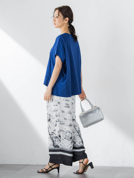 【カタログ掲載】スカーフプリントパンツ