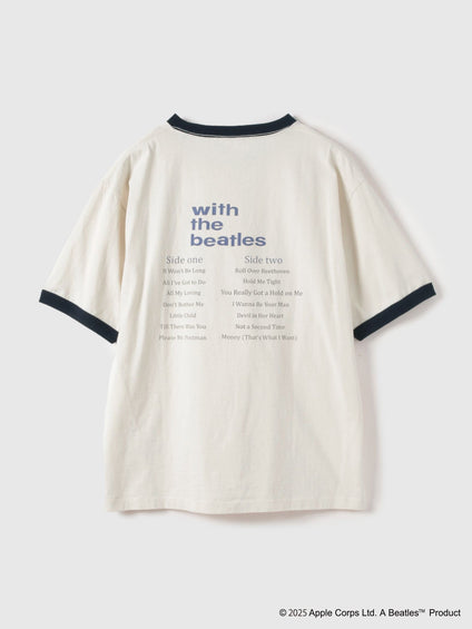 THE　BEATLESフォトツアーロゴT≪洗濯機で洗える≫