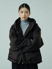 ナイロン中綿フードMA-1ジャケット≪手洗い可能≫