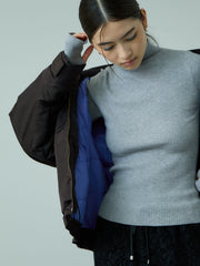 ナイロン中綿フードMA-1ジャケット≪手洗い可能≫