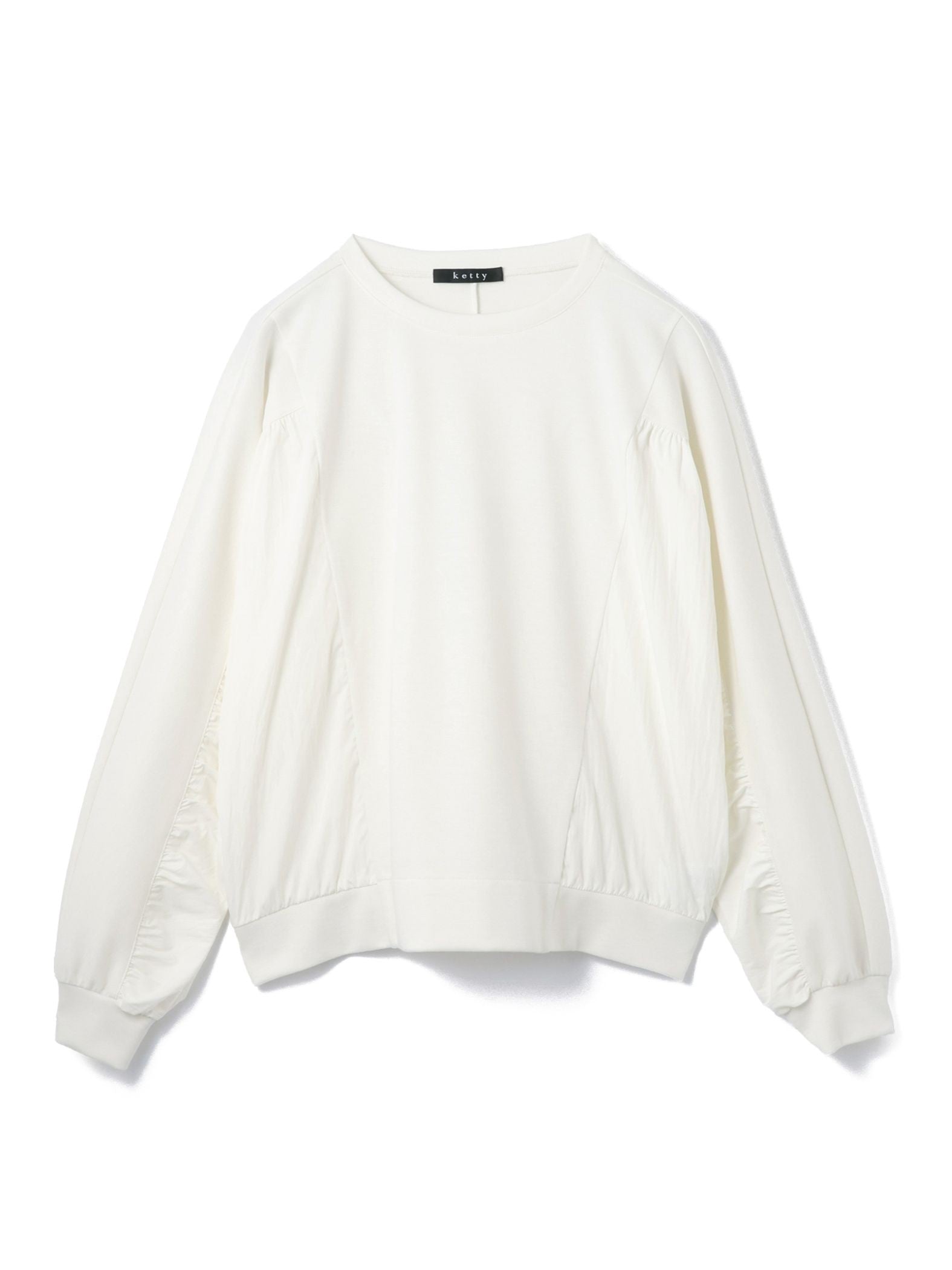 《予約販売》【ふんわり、きちんと。】ドルマンギャザープルオーバー≪手洗い可能≫