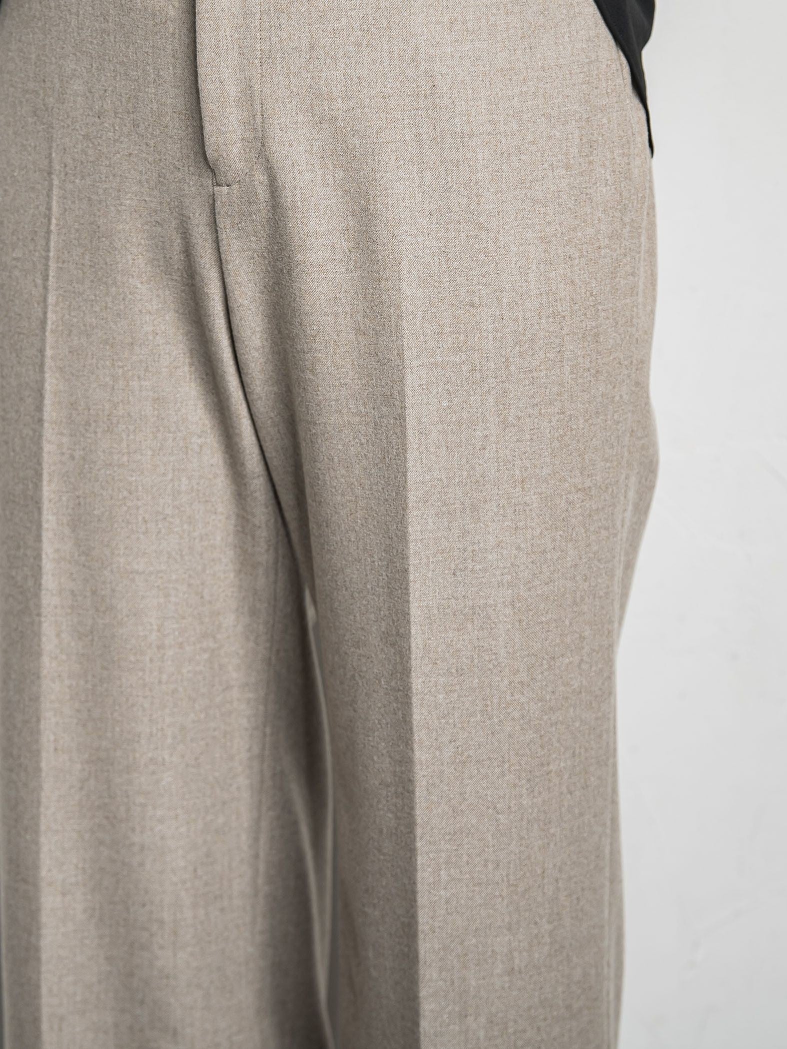 両面起毛ワイドパンツ≪WEB限定13号/洗える/セットアップ対応≫