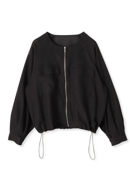 【WEB限定】メッシュブルゾン