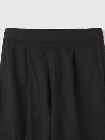 HAKIYASEブラッシュバックテーパードパンツ≪手洗い可能≫