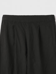 HAKIYASEブラッシュバックテーパードパンツ≪手洗い可能≫