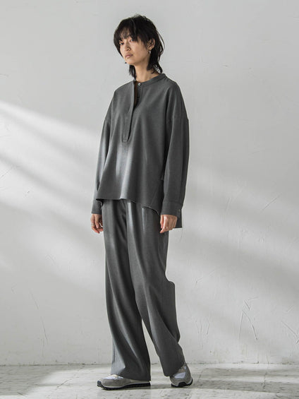 【新色追加】サーモサキソニーバックタックスキッパーブラウス≪洗濯機で洗える≫