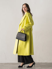 テーラードカラーコート