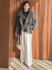 【新色追加】両面起毛ストレッチパンツ≪洗濯機で洗える≫