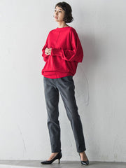 【WEB限定】”楽暖”あったか裏起毛スキニーデニム≪洗濯機で洗える≫