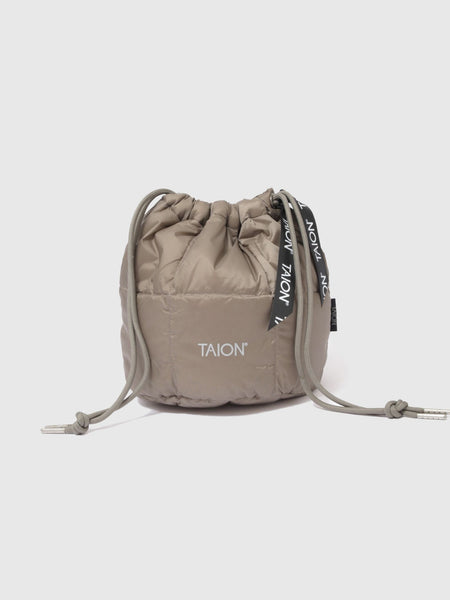 【TAION】ドロストダウンショルダーバッグ《手洗い可能》