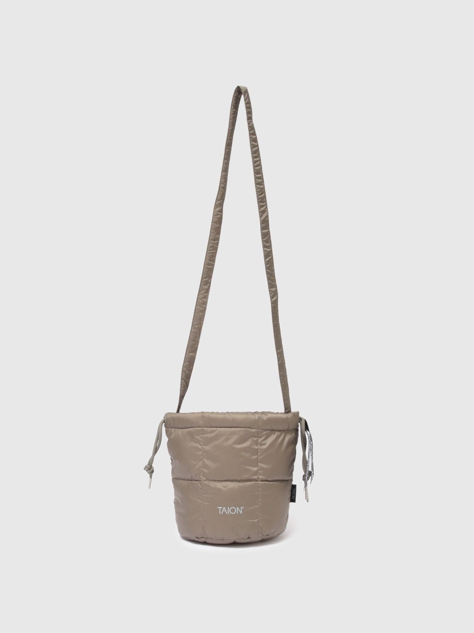 【TAION】ドロストダウンショルダーバッグ《手洗い可能》