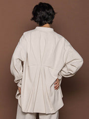 コーデュロイバックタックシャツ≪手洗い可能≫