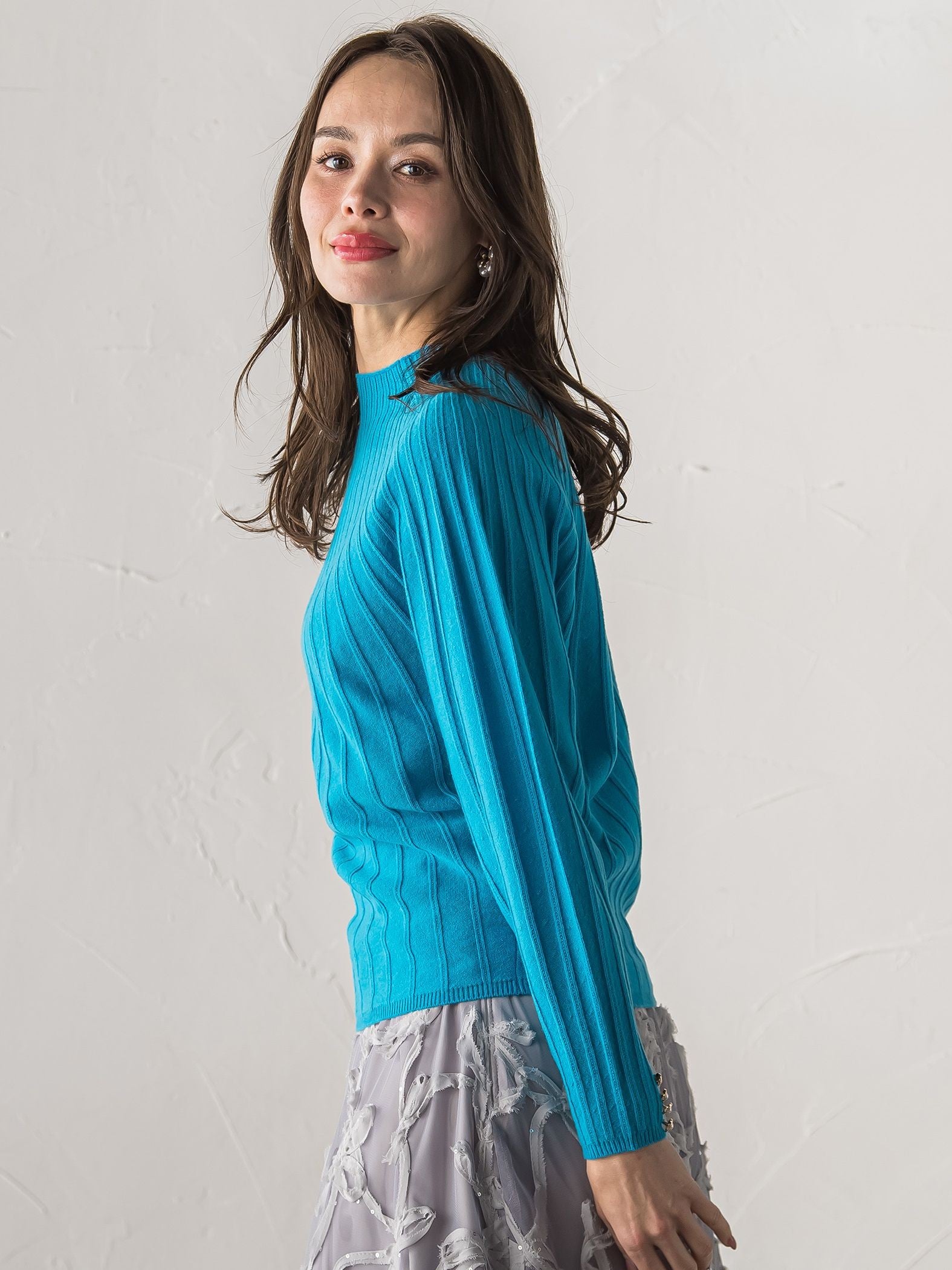 【WEB限定カラーあり】シームレスニット