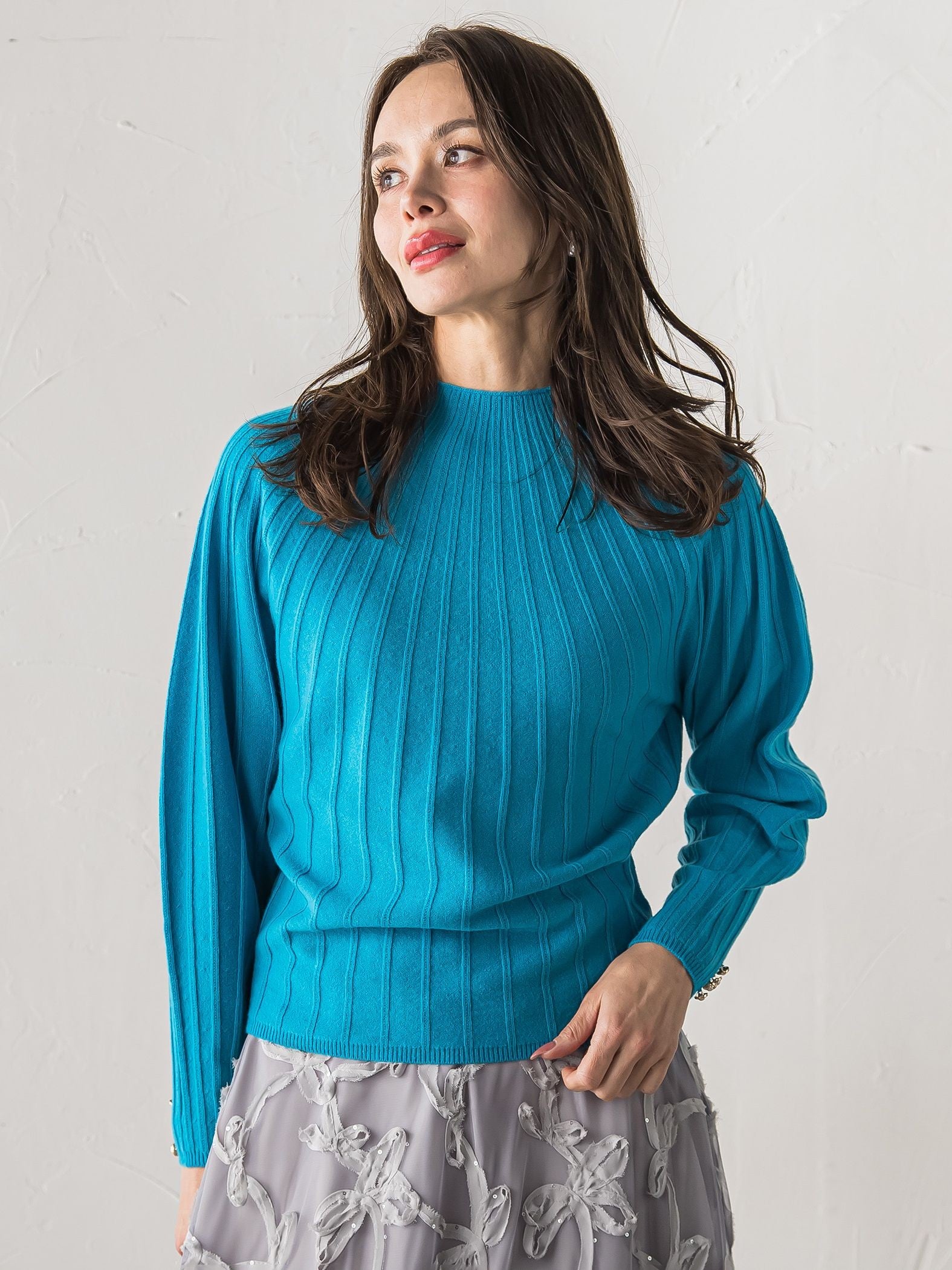 【WEB限定カラーあり】シームレスニット