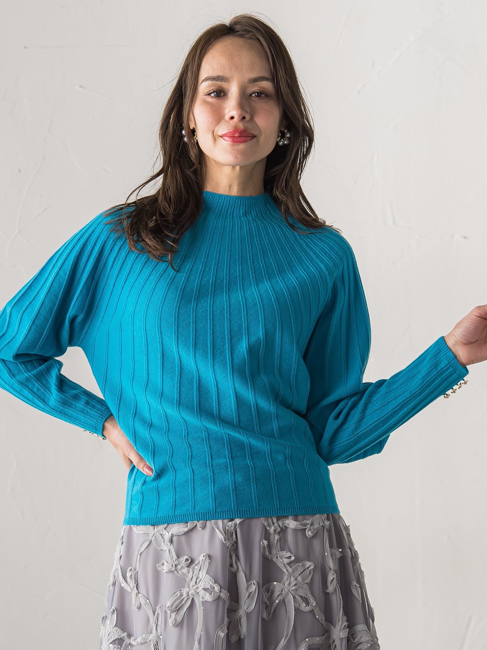 【WEB限定カラーあり】シームレスニット