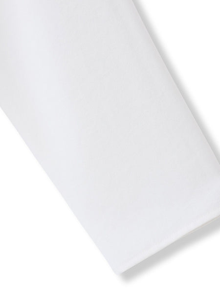 裾レースジョーゼットブラウス