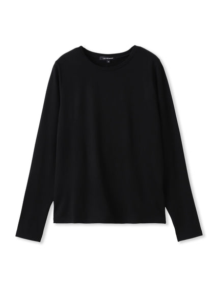 【WEB限定】吸湿発熱スムースストレッチカットソー